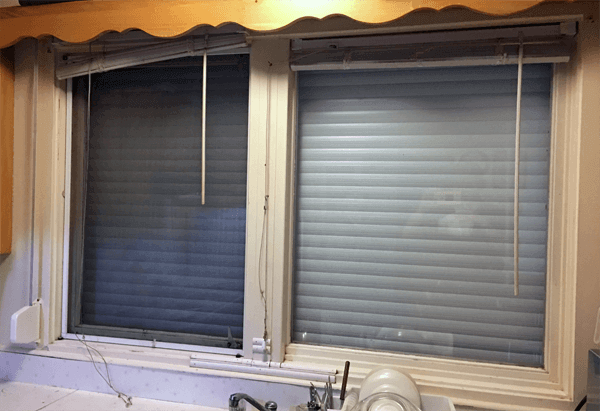 Inside View of House with Roll Shutters
