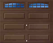 Long Panel with Cascade DecraTrim garage door